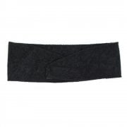 Black Velcro Towel Headband