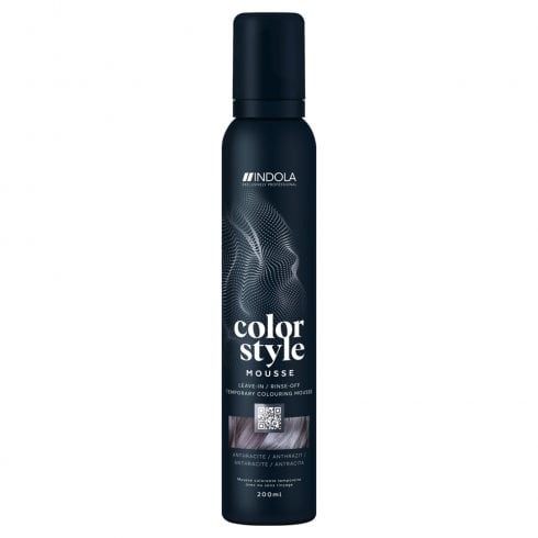 Indola Colour Style Mousse Color Style Mousse Anthracite 200ml