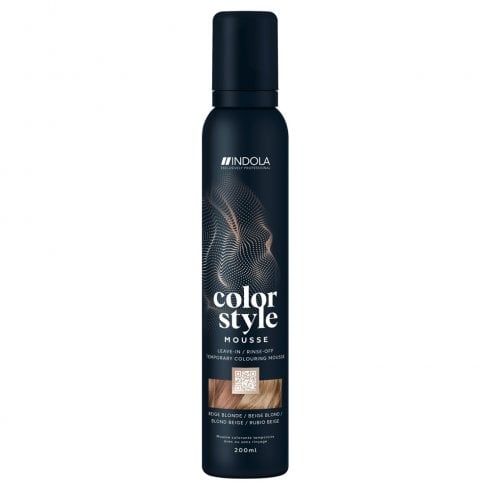 Indola Colour Style Mousse Color Style Mousse Beige Blonde 200ml