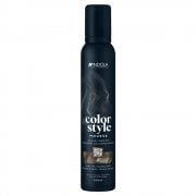 Indola Colour Mousse Ash Brown before and after images
