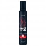 Indola Colour Mousse Red before and after images
