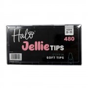 Jellie Nail Tips Coffin - Sizes 0-11 (480)