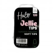 Jellie Nail Tips Tapered Square - Size 0-11 (120)