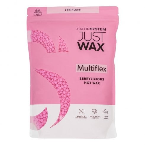 Just Wax Multiflex Stripless Hot Wax Berrylicious 700g