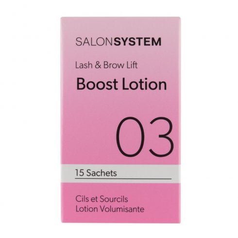 Salon System Lashlift & Browlift Boost Lotion Sachet x15