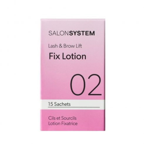 Salon System Lashlift & Browlift Fix Lotion Sachet x15