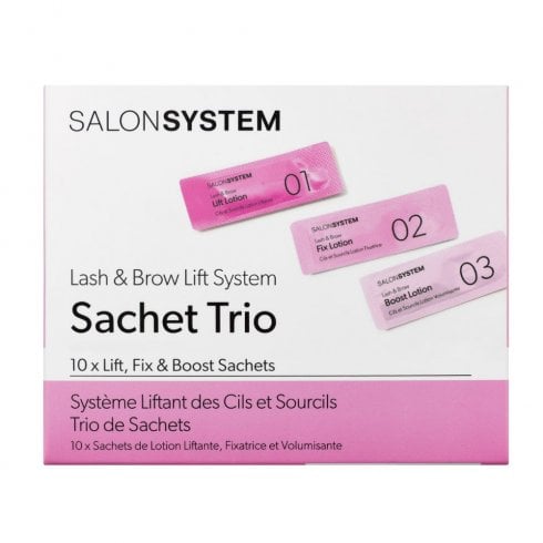 Salon System Lashlift & Browlift Salon Trio Sachets