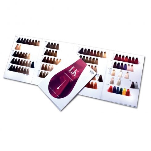 Lisap Colour LK Color Cream Shade Chart
