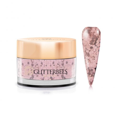Glitterbels Loose Glitter Rose Pink (Chunky) 15g