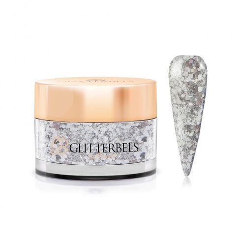 Glitterbels Loose Glitter Silver (Mixed) 15g