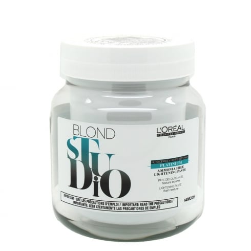 L'Oréal Professionnel Blond Studio Platinium Ammonia-Free Lightening Paste 500g