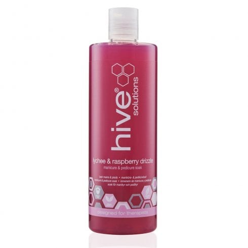 Hive of Beauty Lychee & Raspberry Drizzle Soak 400ml