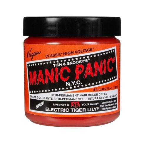 Manic Panic High Voltage Classic Colour Electric Tiger Lily 118ml