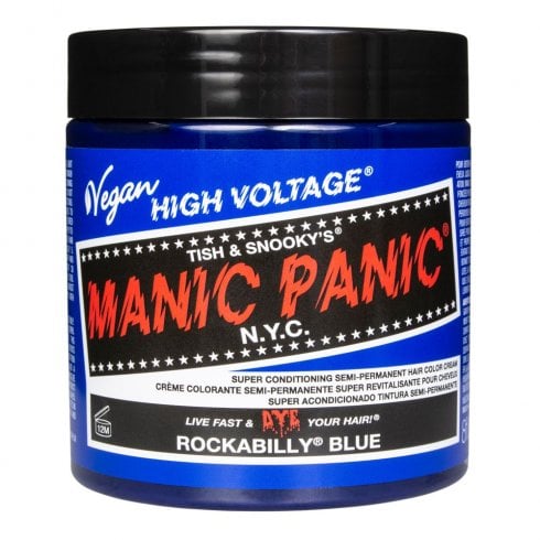 Manic Panic High Voltage Classic Colour Rockabilly Blue 237ml