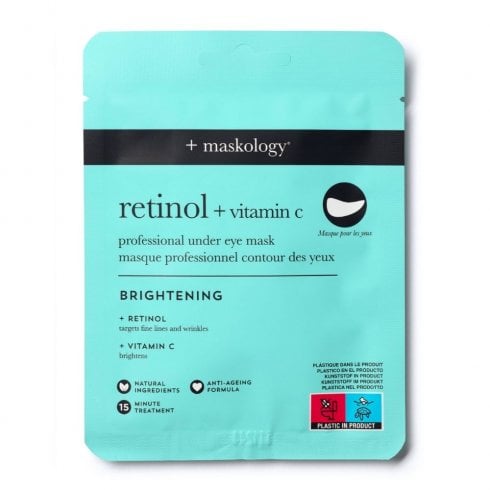 +Maskology Retinol + Vitamin C Professional Under Eye Mask (3 Pairs)
