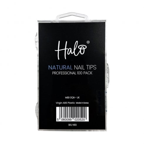 Halo Natural Nail Tips Mixed (100 Pack)