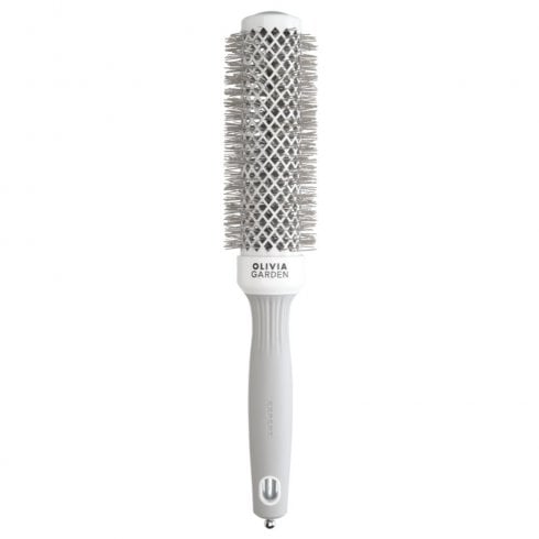 Olivia Garden Blowout Speed Wavy Bristles White & Grey