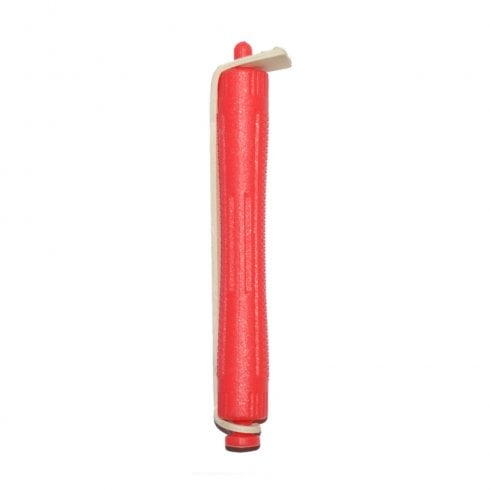 Hair Tools Perm Rods Orange-Red - 9mm (12 Pack)