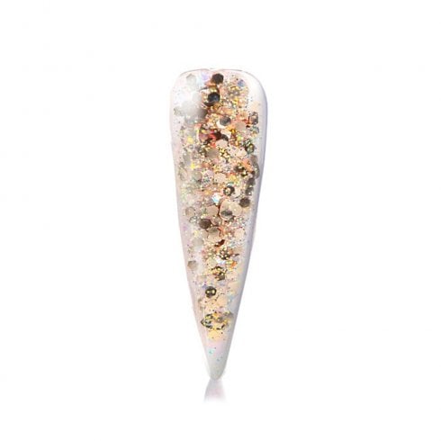 Glitterbels Pre-Mixed Glitter Acrylic Powder A Perfect Day 28g