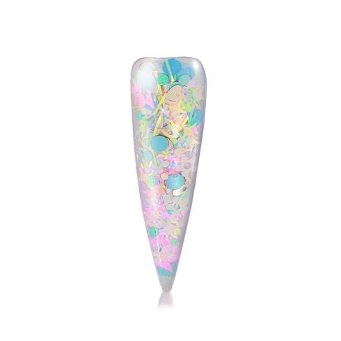 Glitterbels Pre-Mixed Glitter Acrylic Powder Beaut Candy 28g