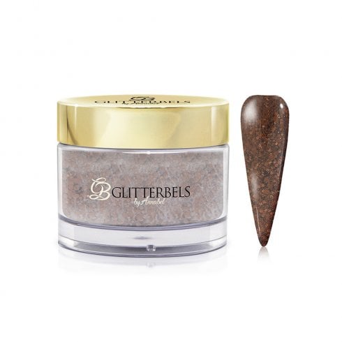 Glitterbels Pre-Mixed Glitter Acrylic Powder Chocca-Mocca 28g