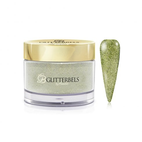 Glitterbels Pre-Mixed Glitter Acrylic Powder Fizzy Lime 28g