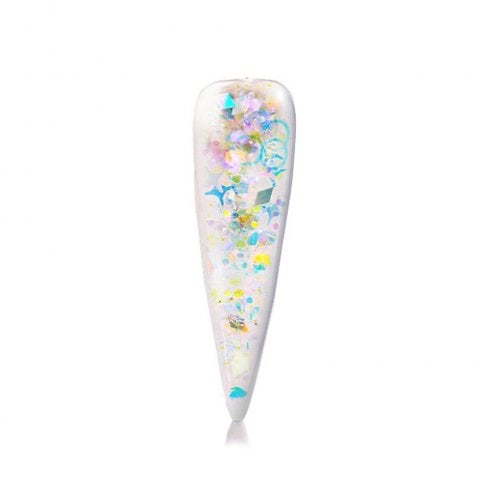 Glitterbels Pre-Mixed Glitter Acrylic Powder For Better or For Worse 28g