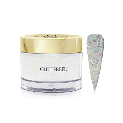 Glitterbels Pre-Mixed Glitter Acrylic Powder Iridescent Mars 28g