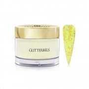 Pre-Mixed Glitter Acrylic Powder Lemon Fizz 28g