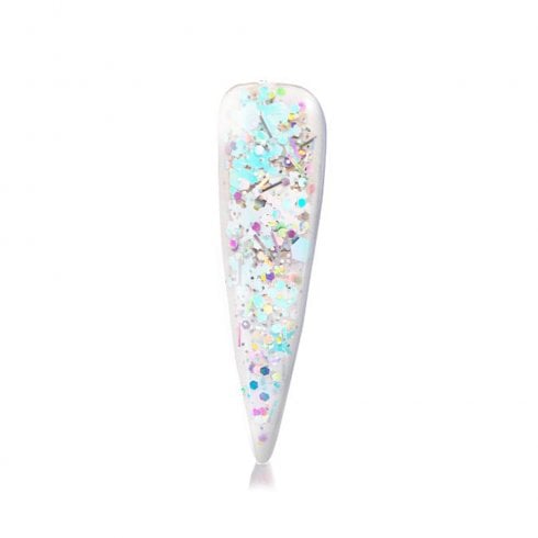 Glitterbels Pre-Mixed Glitter Acrylic Powder Nice Ice 28g