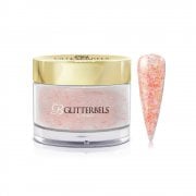 Pre-Mixed Glitter Acrylic Powder Orange Tart 28g