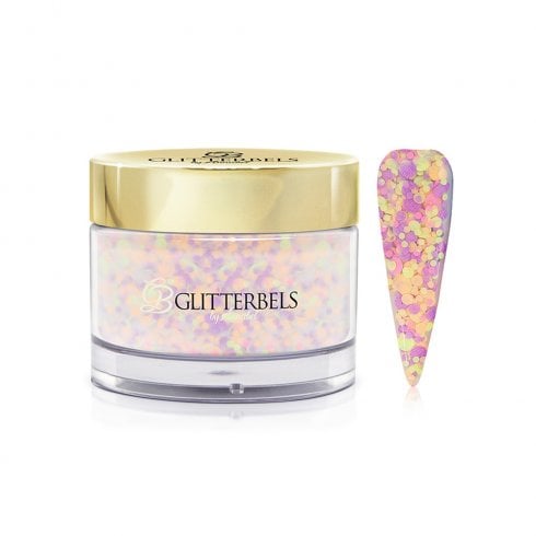 Glitterbels Pre-Mixed Glitter Acrylic Powder Paintball Party 28g
