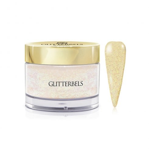 Glitterbels Pre-Mixed Glitter Acrylic Powder Peach Crush 28g