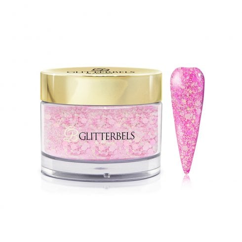 Glitterbels Pre-Mixed Glitter Acrylic Powder Pink Pony 28g