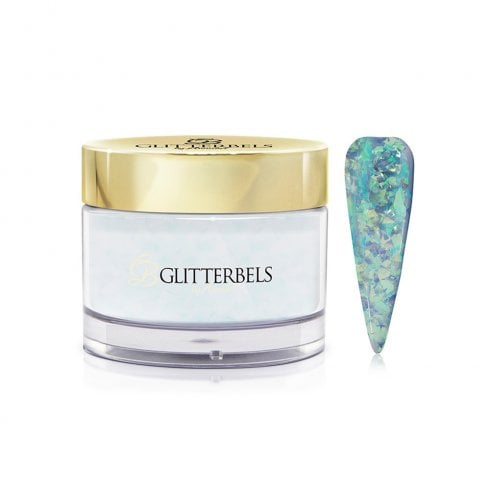 Glitterbels Pre-Mixed Glitter Acrylic Powder Prince Flake 28g