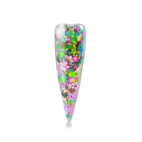 Glitterbels Pre-Mixed Glitter Acrylic Powder Queen Candy 28g