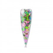 Pre-Mixed Glitter Acrylic Powder Queen Candy 28g