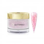 Pre-Mixed Glitter Acrylic Powder Raspberry Ripple 28g