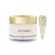 Pre-Mixed Glitter Acrylic Powder Rhubarb Fizz 28g