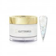 Pre-Mixed Glitter Acrylic Powder Snow Ball Fight 28g
