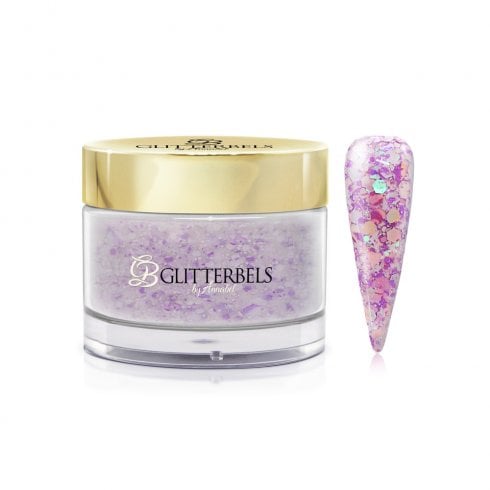 Glitterbels Pre-Mixed Glitter Acrylic Powder Sour Grape 28g