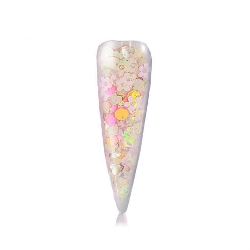 Glitterbels Pre-Mixed Glitter Acrylic Powder Spicy Candy 28g