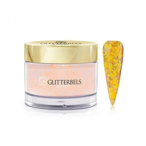 Glitterbels Pre-Mixed Glitter Acrylic Powder Tropical Flake 28g