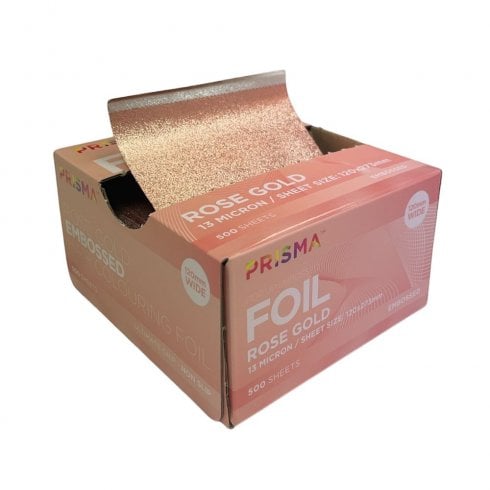 Prisma  Pop Up Rose Gold Embossed Foil 120x273mm (500)