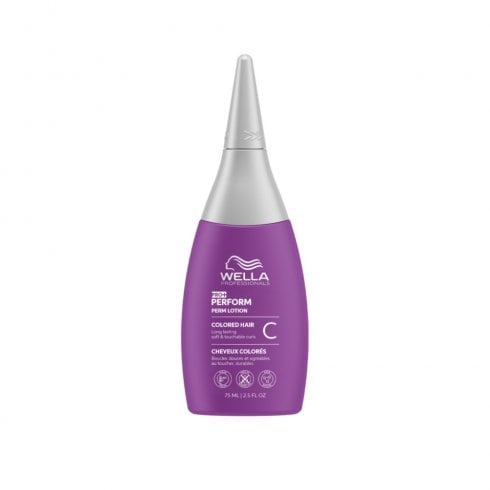 Wella Professionals Pro+ Perform Perm Lotion (Curl) for Coloured Hair 75ml