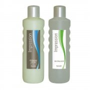 Impression Perming Solution Twin Pack (Tinted Solution and Neutraliser) 1 Ltr