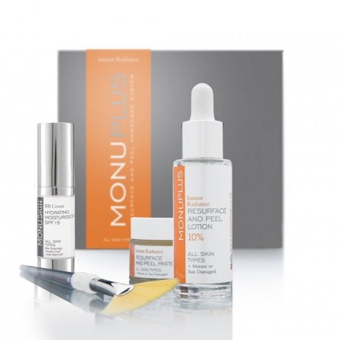 MONU Professional Skincare Resurface & Peel Homecare System (4 Units)