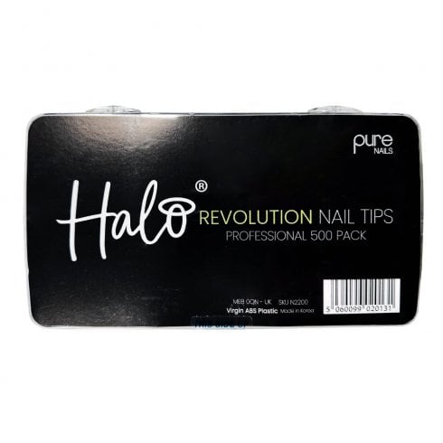 Halo Revolution Nail Tips Mixed (500 Pack)