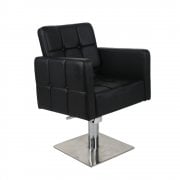 Dakota Hydraulic Chair Black with Square Base
