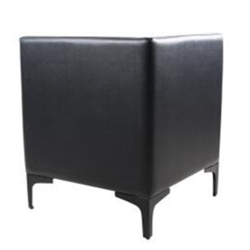 Salon Fit Liberty Waiting Stool/Table Black